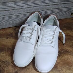 Madden Baxtail White Syntetic Round Toe Lace Up Oxford Men's Size (13)